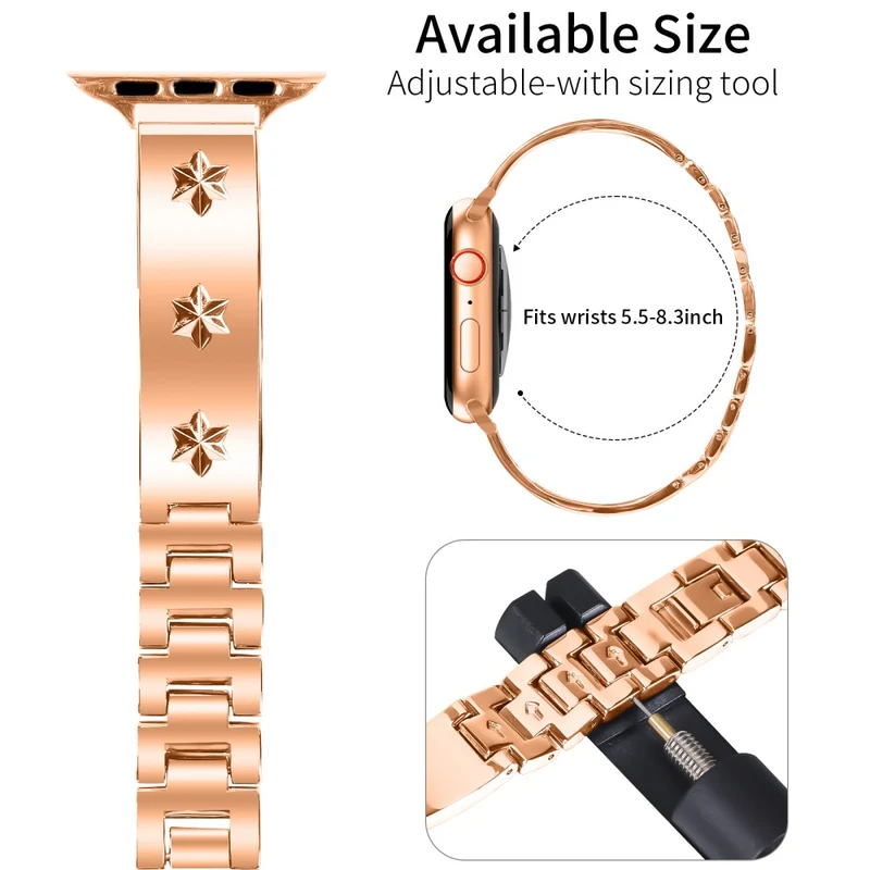 Unglaublich Fantastisch Apple Smartwatch Metall Universell Armband