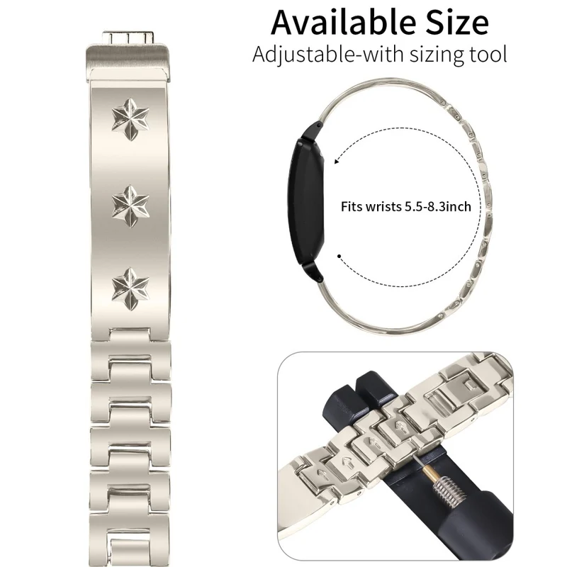 Wirklich Schön Fitbit Inspire Metall Armband