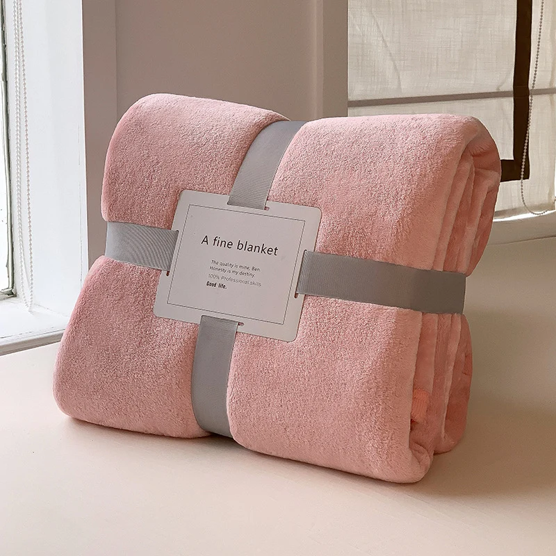 Weiche Plüsch-Fleece-Decke