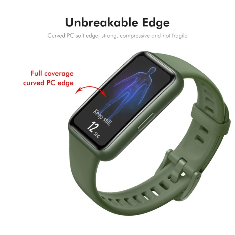 Xiaomi Smart Band 9 Active Silikon 3D Gekrümmt Displayschutz