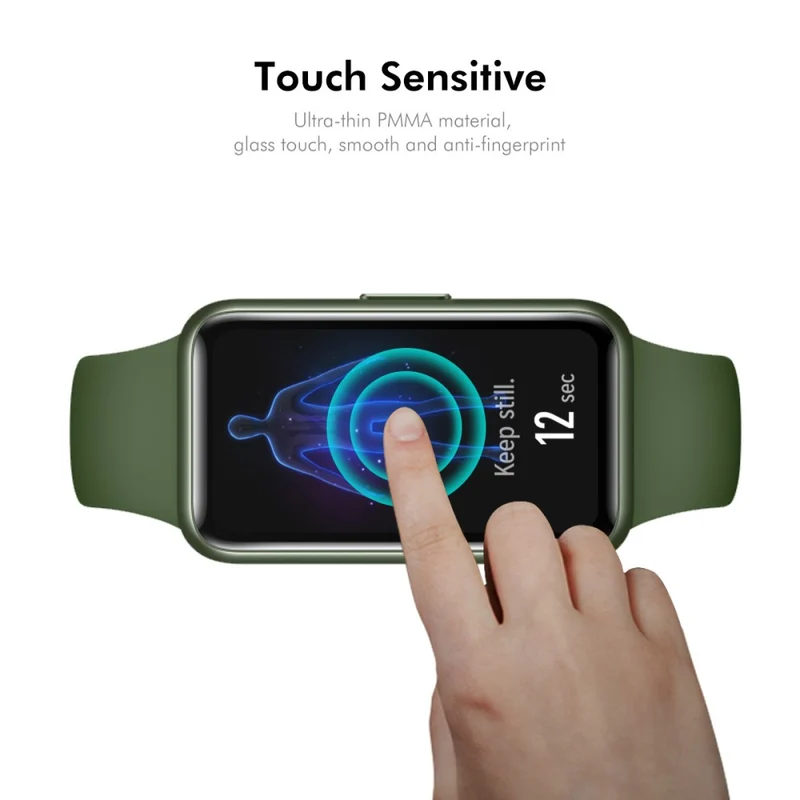Xiaomi Smart Band 9 Active Silikon 3D Gekrümmt Displayschutz