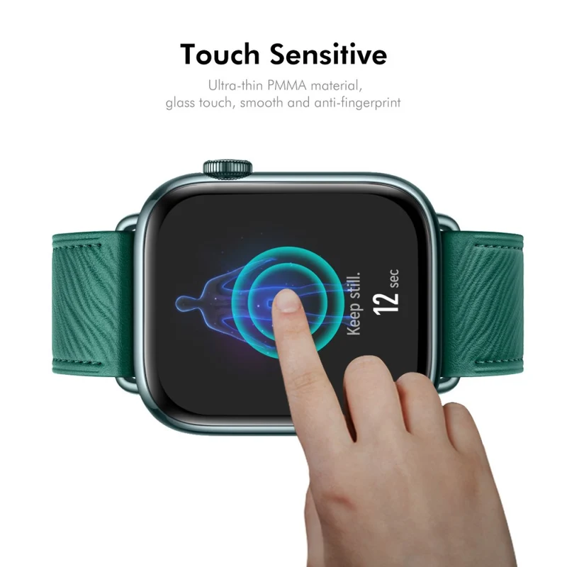 2stück Xiaomi Mi Band 9 Pro Silikon 3D Gekrümmt Displayschutz