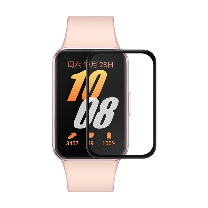 Xiaomi Redmi Band 3 Silikon 3D Gekrümmt Displayschutz