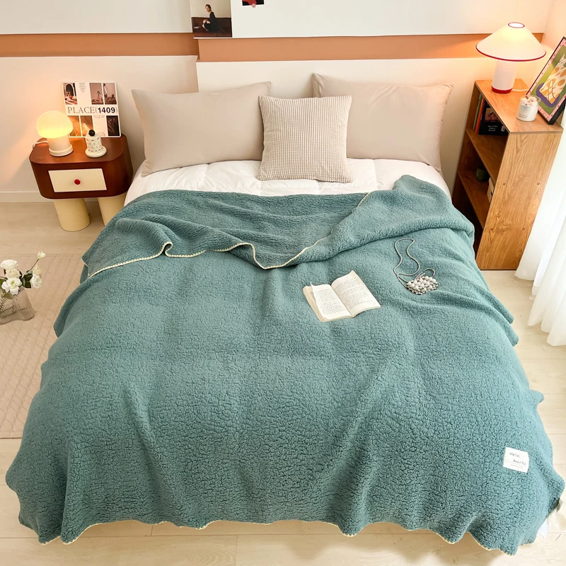 Gemütliche Fleece-Wurfdecke