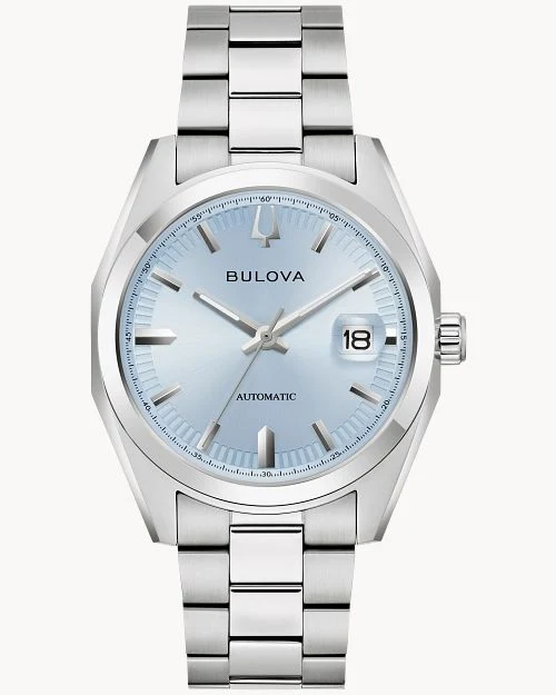 Bulova Surveyor 96B469 Herrenuhr Blau • Automatikwerk • Saphirglas