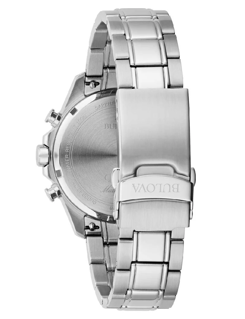 Bulova Marine Star 96B466 Herrenuhr • Chronograph • Saphirglas