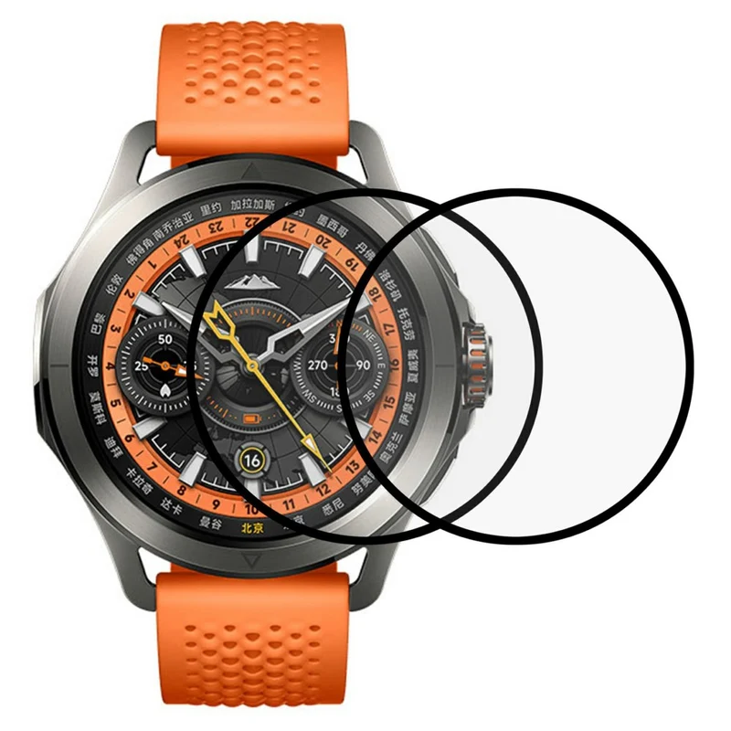2stück Xiaomi Watch S4 Silikon HD Displayschutz