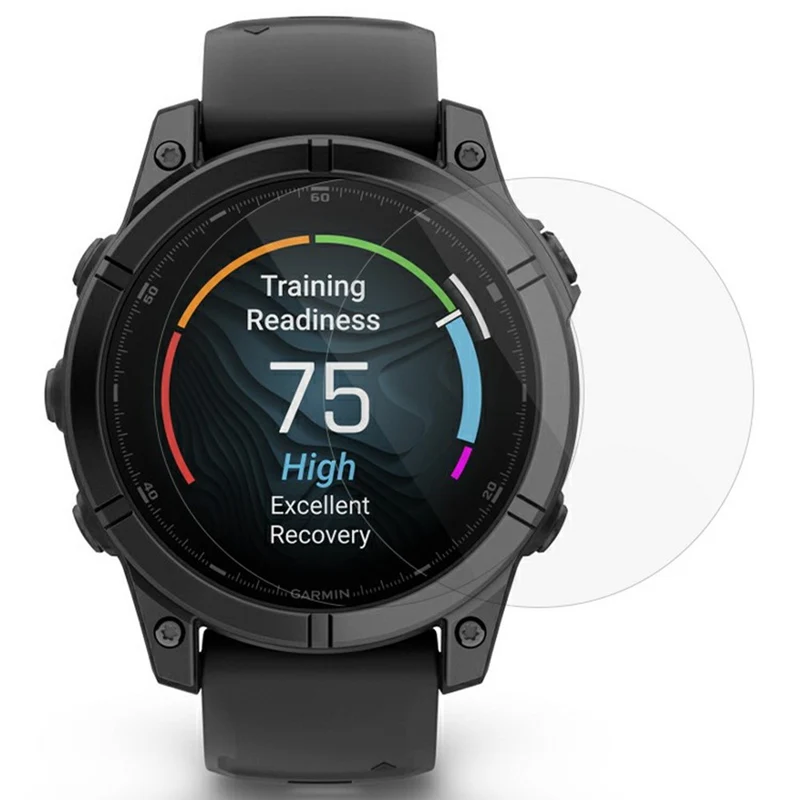 2stück Garmin Fenix E 47mm Glas HD Displayschutz
