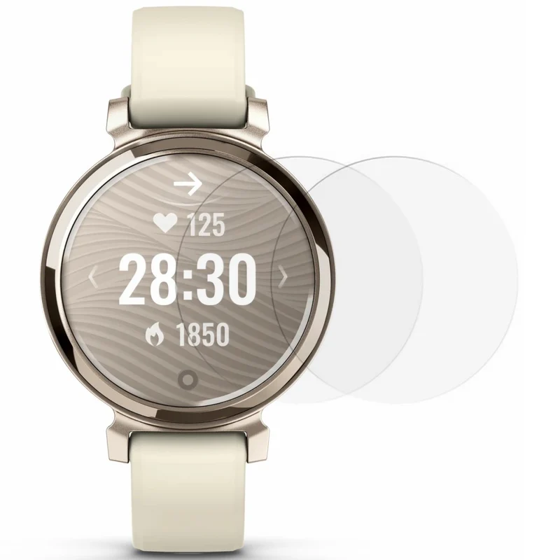 2stück Garmin Lily 2 Active Glas HD Displayschutz