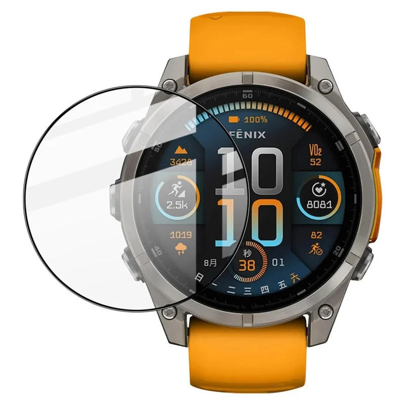 Garmin Fenix 8 51mm Silikon Displayschutz