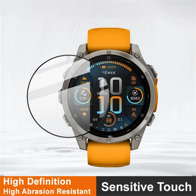 Garmin Fenix 8 51mm Silikon Displayschutz
