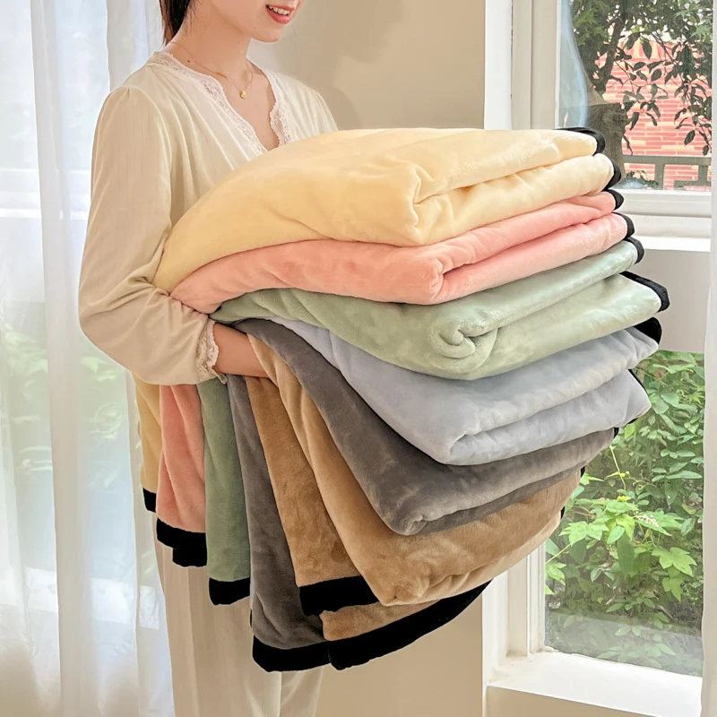 Gemütliche Fleece-Wurfdecke