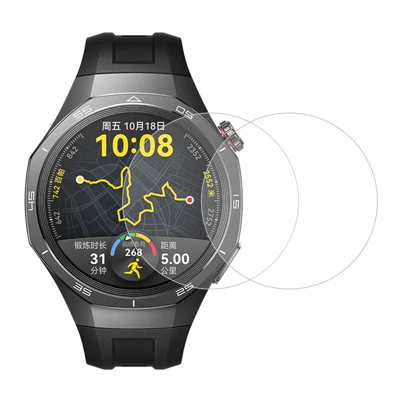 2stück Huawei Watch GT 5 Pro 42mm Silikon Displayschutz