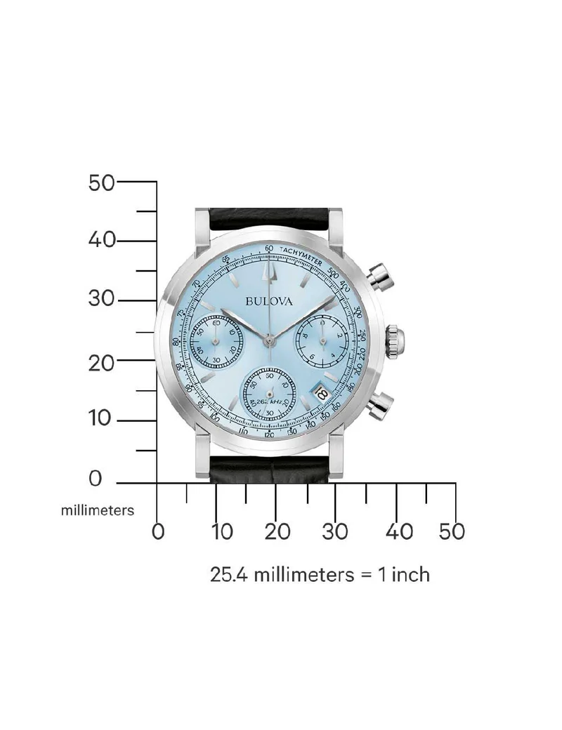 Bulova Classic 96B456 Herren • Saphirglas • Präzisions-Chronograph