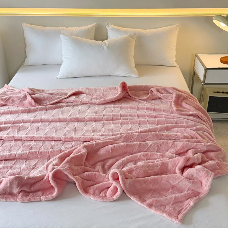 Plüsch Fleece Wurfdecke
