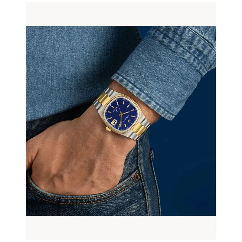 Bulova Super Seville 98B462 Herren Armbanduhr Blau • Saphirglas • Precisionist HPQ-Uhrwerk