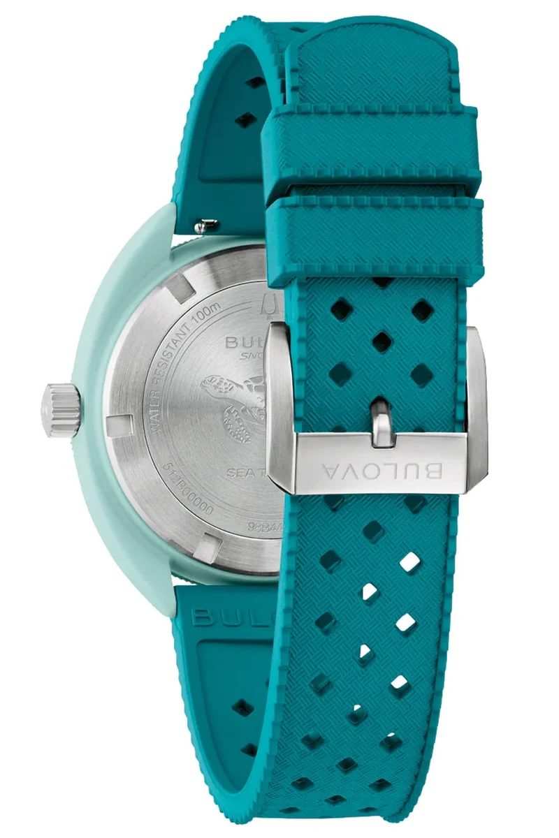 Bulova Snorkel 98B446 Herrenuhr Braun • Hybrid-Keramikgehäuse • 100m Wasserdicht