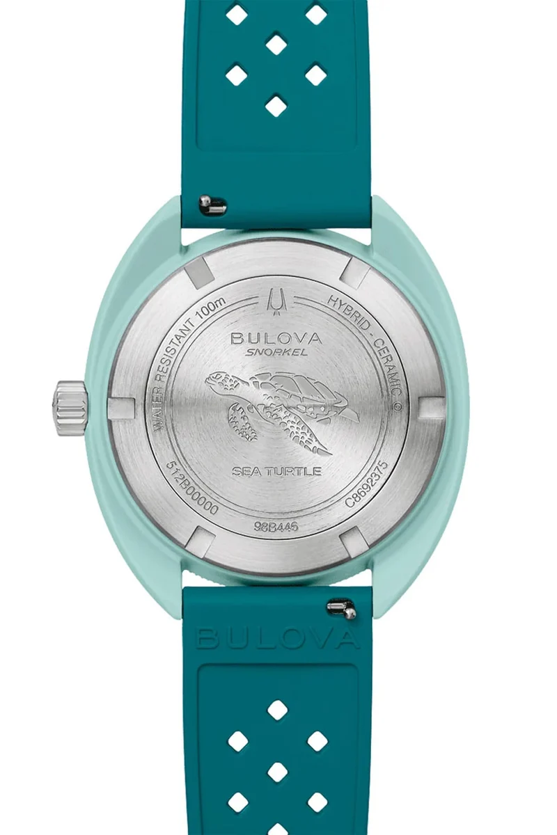Bulova Snorkel 98B446 Herrenuhr Braun • Hybrid-Keramikgehäuse • 100m Wasserdicht