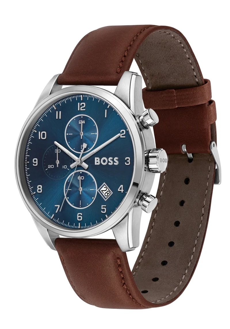 BOSS Skymaster 1513936 Herren Chronograph Silber • Quarzwerk • Edelstahlgehäuse