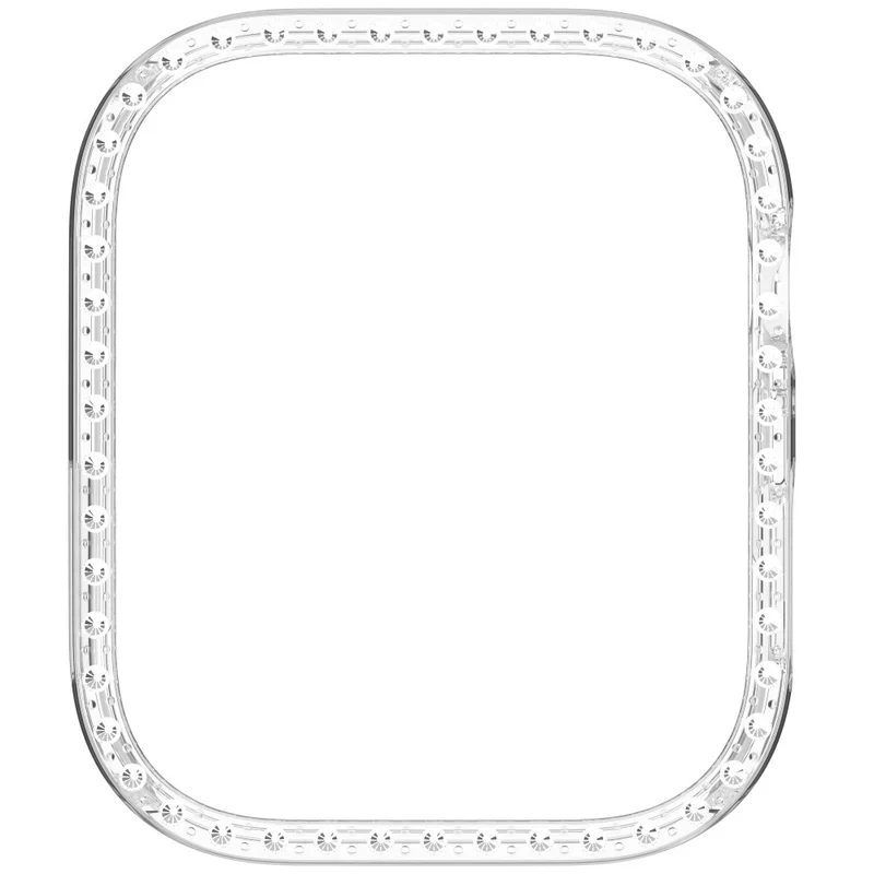 Huawei Watch Fit 3 Transparent Strass und Silikon Bumper