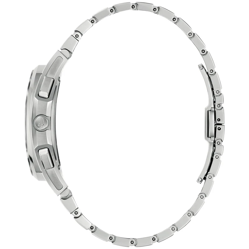 Bulova Curv 96A339 Herren Armbanduhr Blau • Saphirglas mit Doppelkrümmung • Hochpräzisions-Quarzwerk