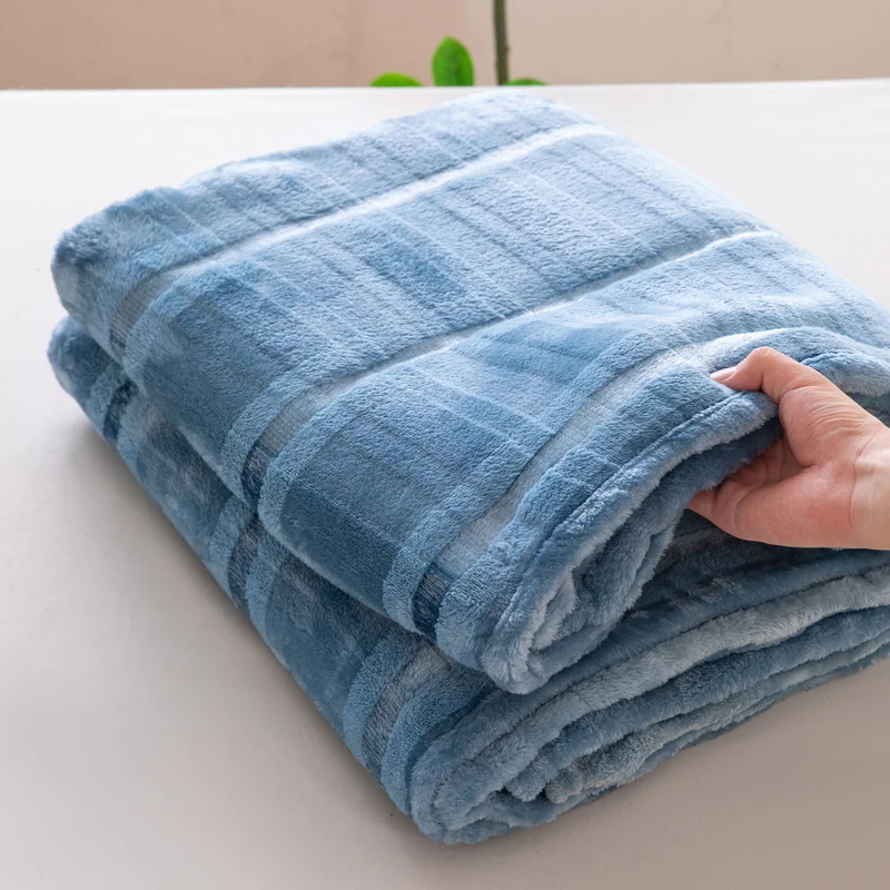 Gemütliche Flanell-Wurfdecke