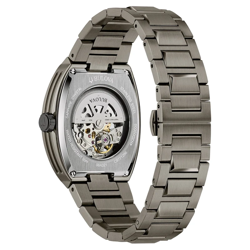 Bulova Maquina 98A321 Herrenuhr Grün • Automatikwerk • Saphirglas