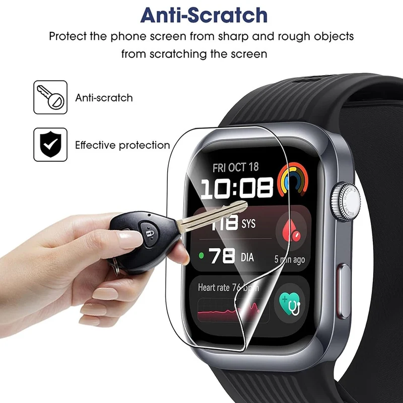 3stück Huawei Watch D2 Silikon HD Displayschutz