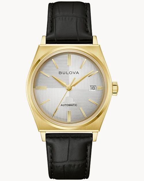 Bulova Frank Sinatra 97B243 Herrenuhr Silber • Automatikwerk • Saphirglas