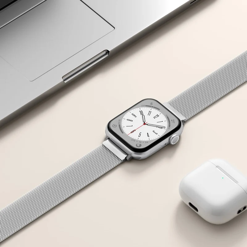 Mega Haltbar Apple Smartwatch Metall Universell Armband