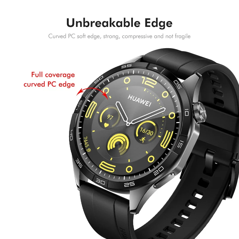 Huawei WATCH GT 5 46 mm Silikon 3D Gekrümmt Displayschutz