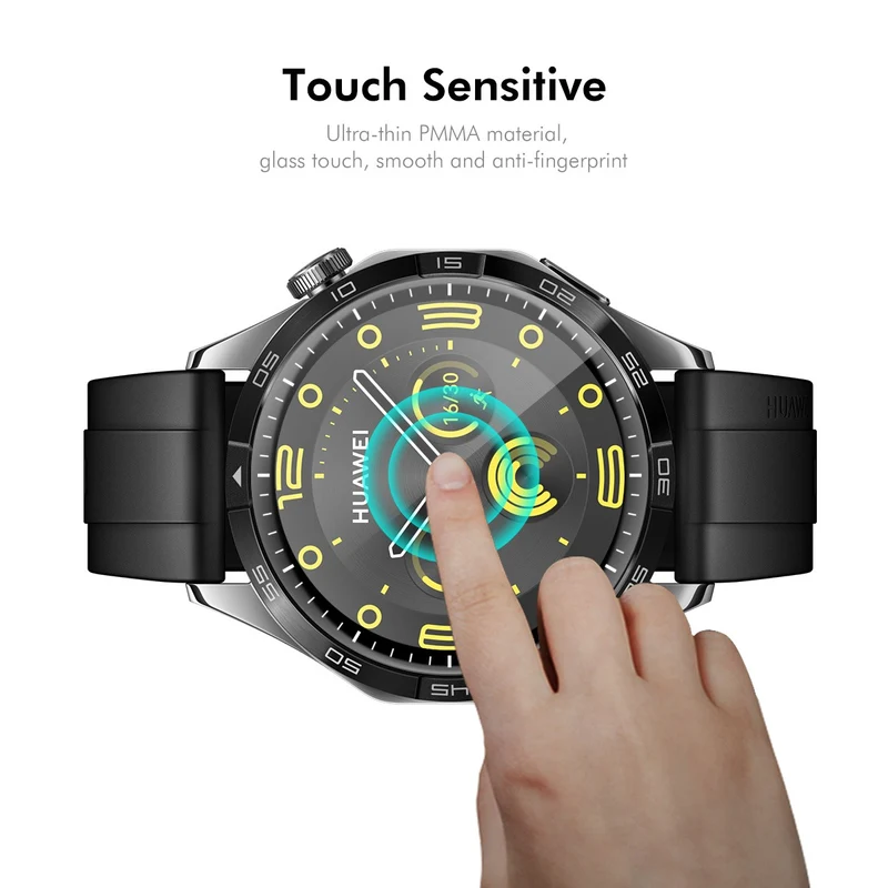 Huawei WATCH GT 5 46 mm Silikon 3D Gekrümmt Displayschutz