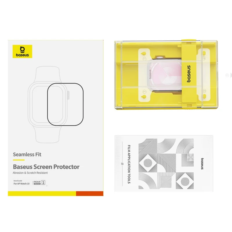 Apple Watch Series 10 42mm Silikon Displayschutz
