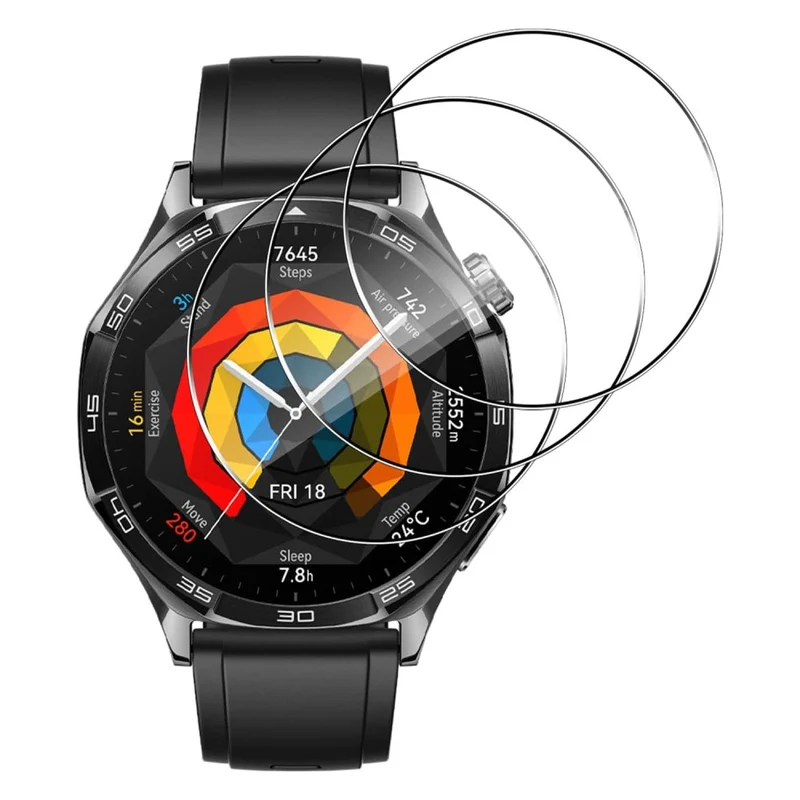 Huawei Watch GT 5 Pro 46mm Silikon HD Displayschutz