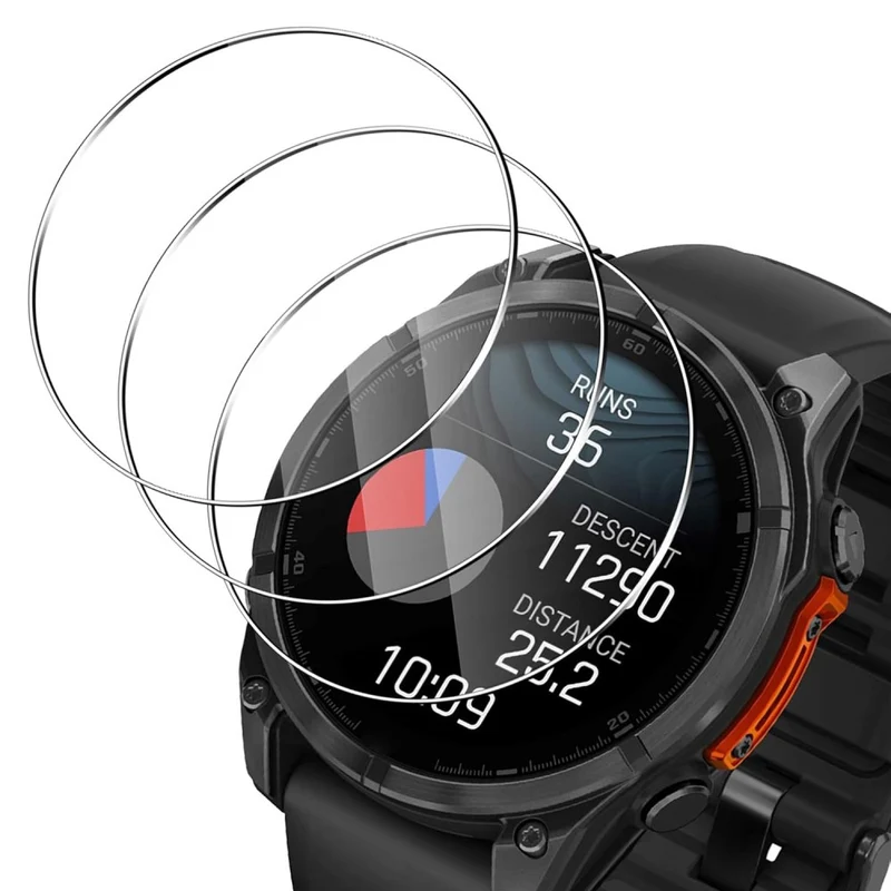 Garmin Fenix 8 51mm Silikon HD Displayschutz