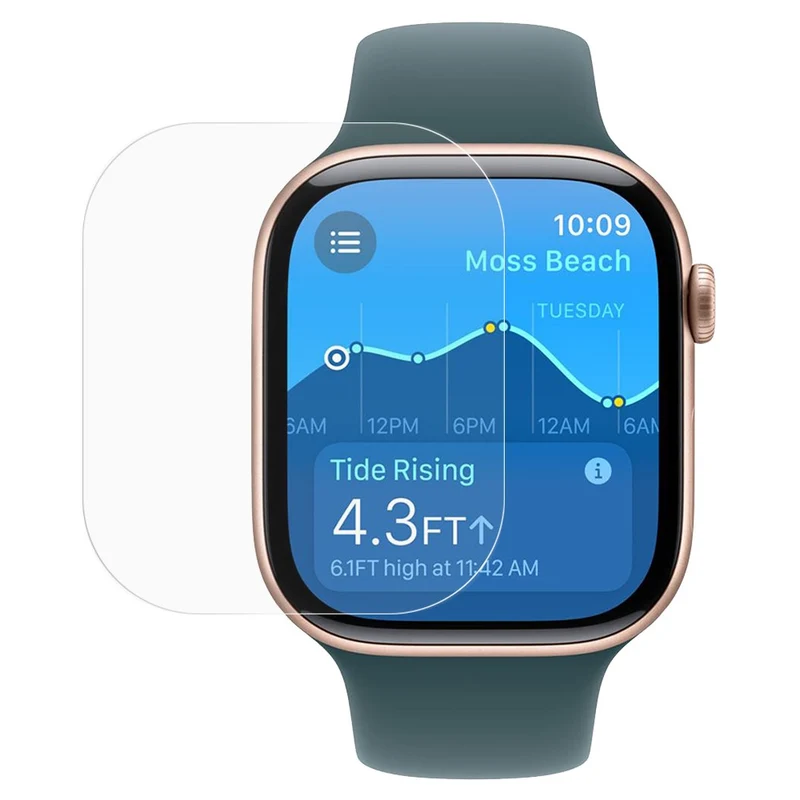 Apple Watch Series 10 42mm Silikon HD Displayschutz