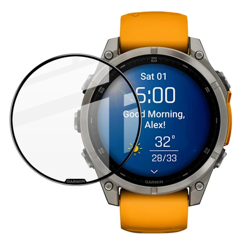 Garmin Fenix 8 47mm Silikon Displayschutz
