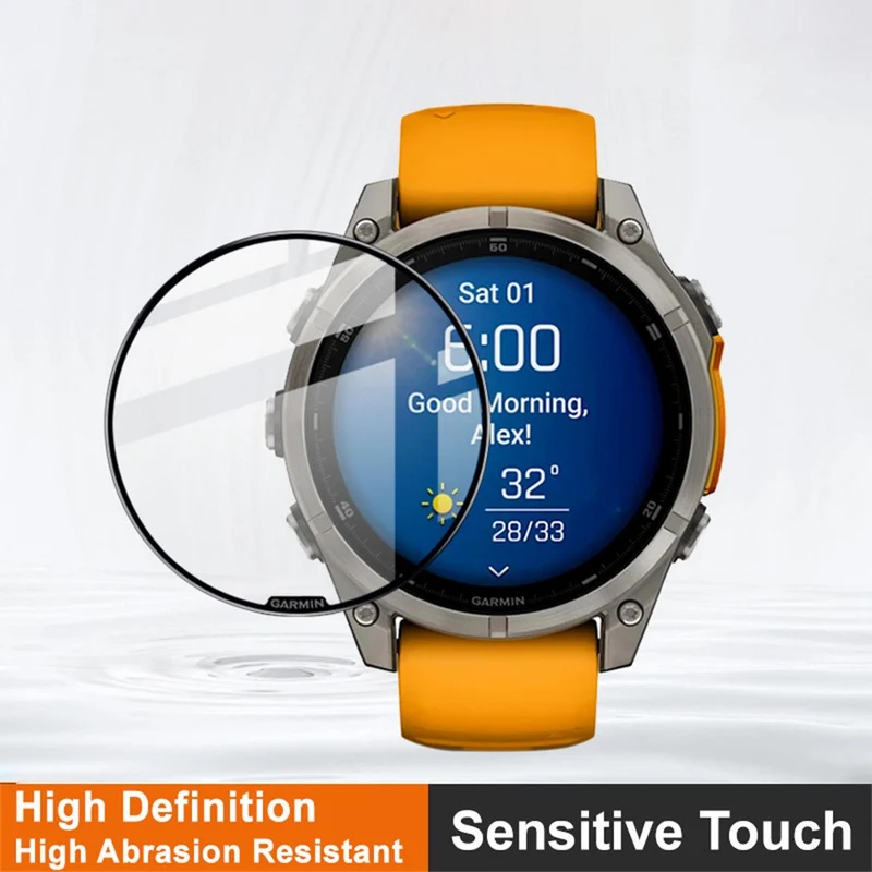 Garmin Fenix 8 47mm Silikon Displayschutz