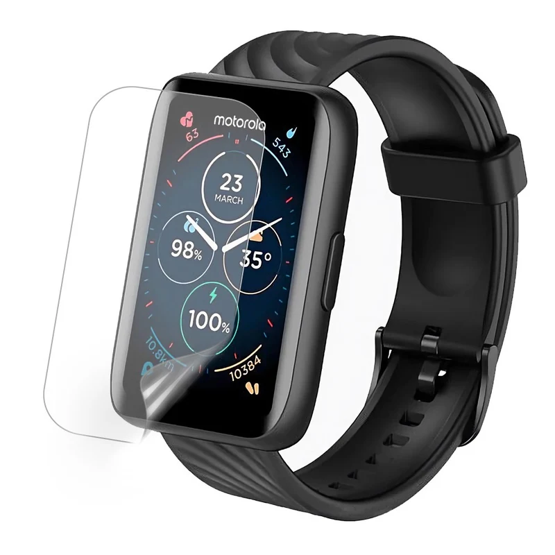 Motorola Moto Watch 40 Silikon HD Displayschutz