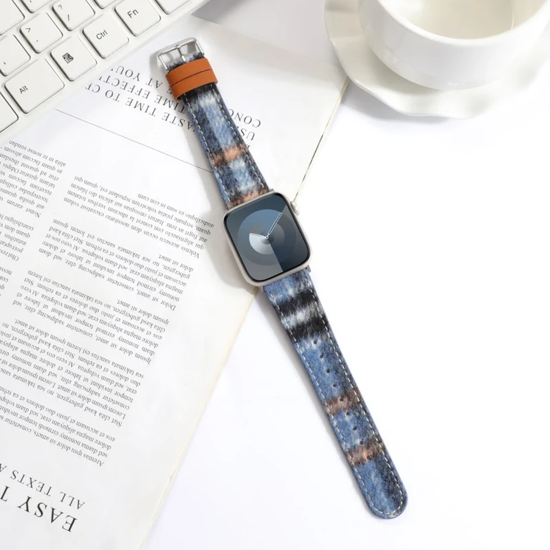 Bemerkenswert Langlebig Apple Smartwatch Filz Universell Armband