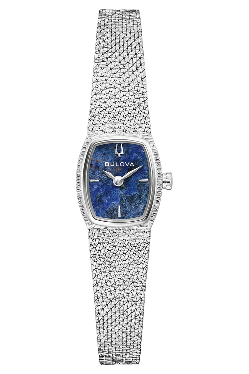 Bulova Goddess of Time 96L343 Damen Armbanduhr Blau • Saphirglas • Sodalit-Zifferblatt
