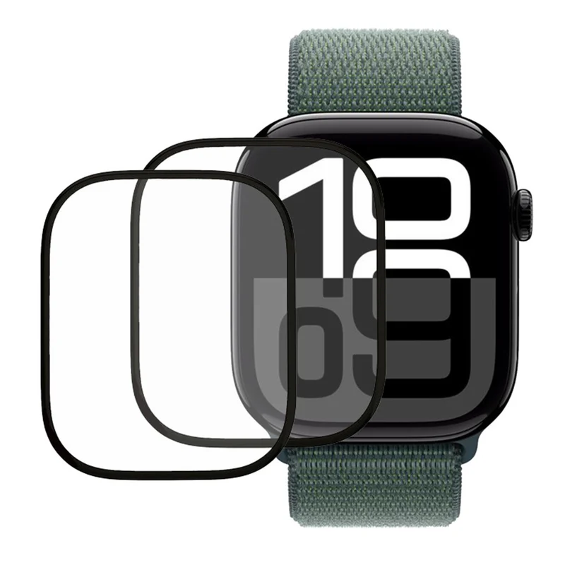 Apple Watch Series 10 46mm Silikon HD Displayschutz