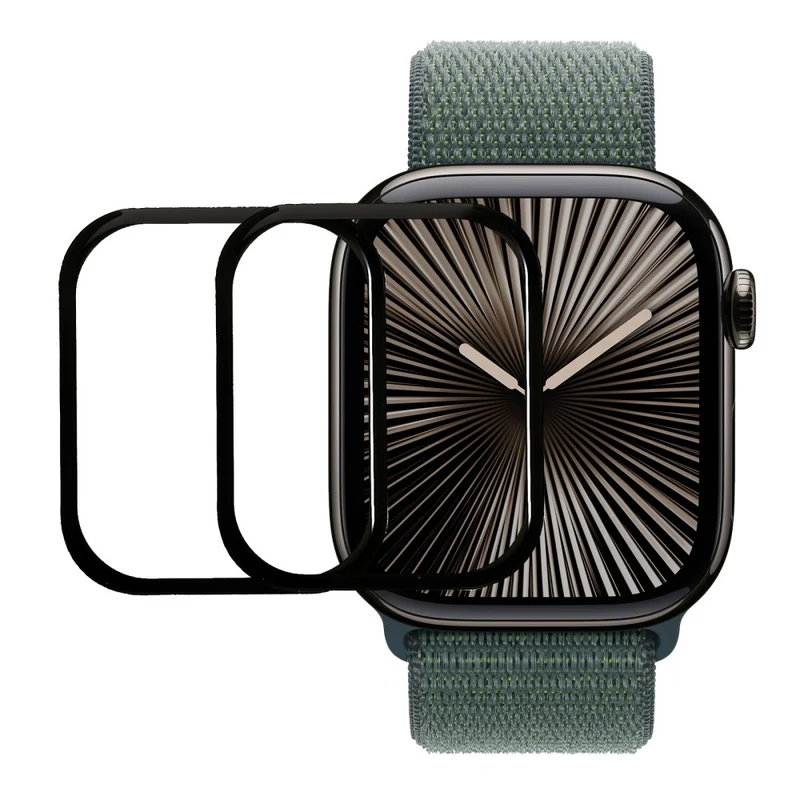 Apple Watch Series 10 42mm Silikon HD Displayschutz