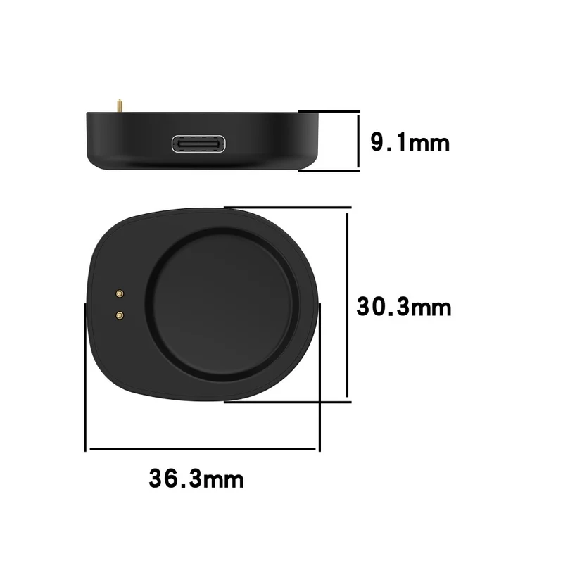 Plastik Amazfit T-Rex 3 Magnetisch USB Ladegerät Ladegerät