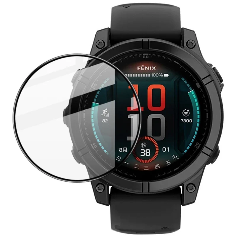 Garmin Fenix E 47mm Silikon Displayschutz