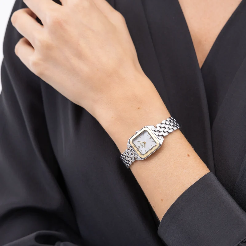 BOSS Mae Petite 1502821 Damen Armbanduhr Silber • Saphirglas • Quarzwerk