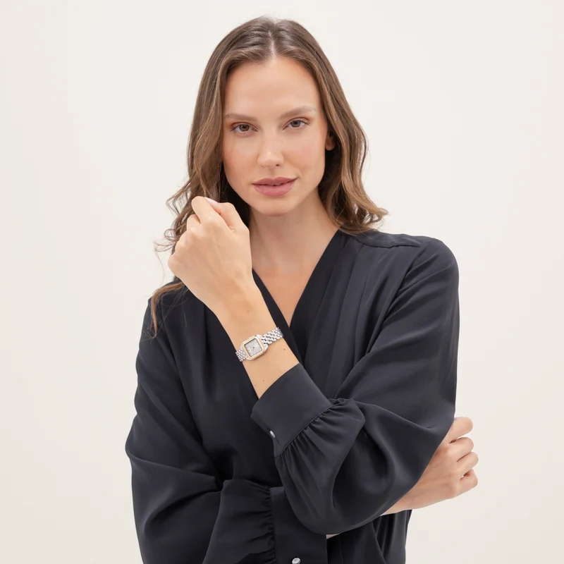 BOSS Mae Petite 1502821 Damen Armbanduhr Silber • Saphirglas • Quarzwerk
