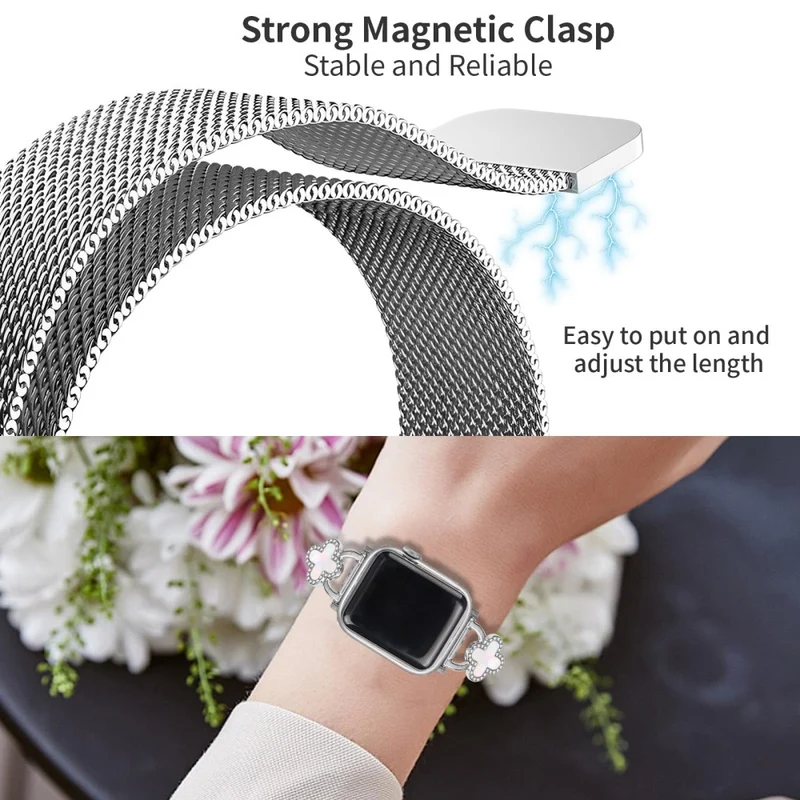Auffallend Schön Apple Smartwatch Metall Universell Armband