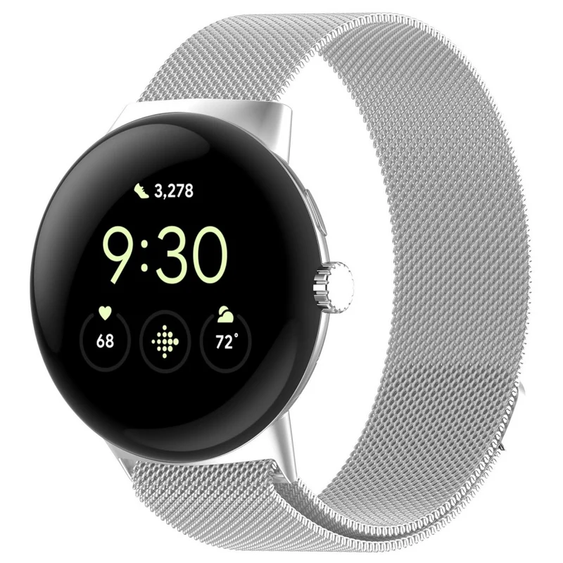 Bemerkenswert Robust Google Pixel Watch 3 XL 45mm Metall Armband