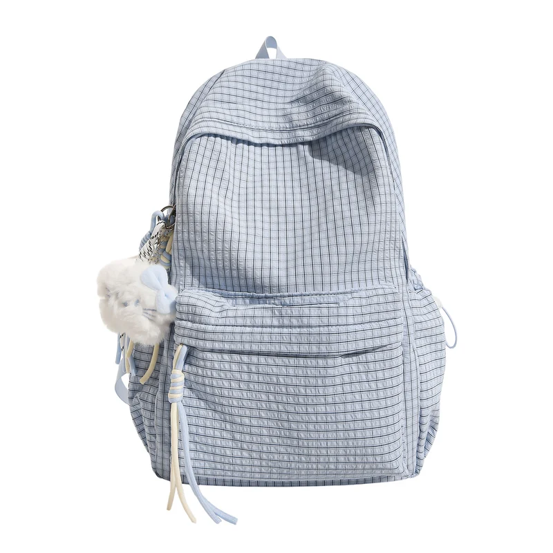 Klassischer karierter Rucksack Karnz